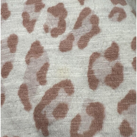 Free People Just Because Jumpsuit Size L Leopard Print One Piece Sleep Lounge - Picture 10 of 13